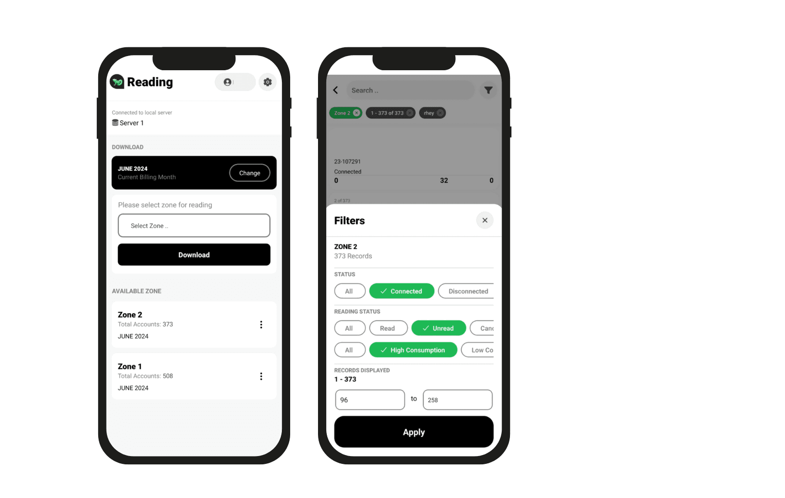 Screenshot of a ListPage in Saas UI Pro